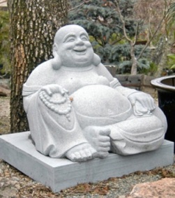 Hotei, the laughing buddha